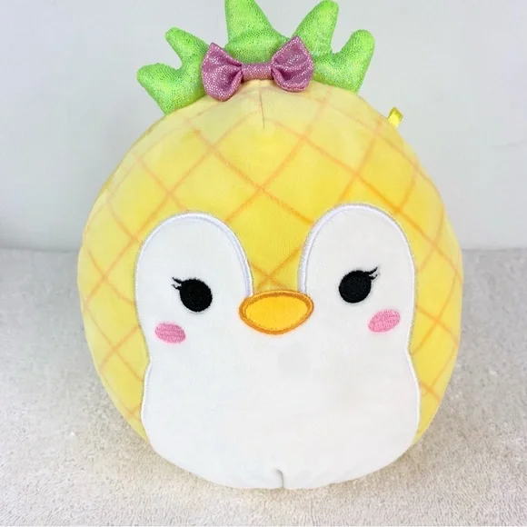 Squishmallow Natalie the Rainbow Narwal and piper the Penguin - Picture 2 of 10